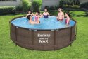 PROMO Basen stelażowy 366x100cm rattan 56709 BESTWAY