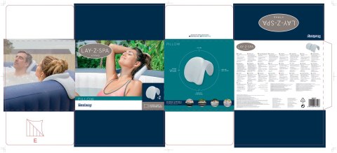 PROMO Zagłówek Poduszka do Jacuzzi Lay-Z-Spa 2 sztuki 60307 BESTWAY PROMO Zagłówek Poduszka do Jacuzzi Lay-Z-Spa 2 sztuki 60307 BESTWAY