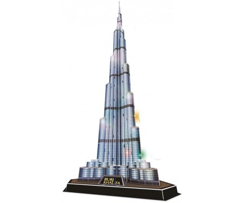 Puzzle 3D LED Burj Khalifa 136el. 20508 DANTE p12 CubicFun Puzzle 3D LED Burj Khalifa 136el. 20508 DANTE p12 CubicFun