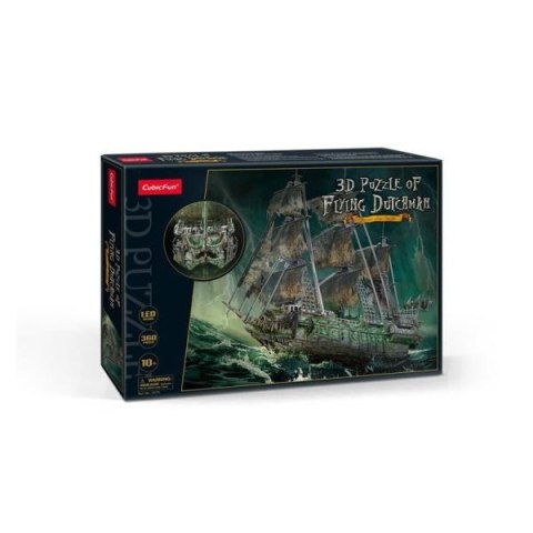Puzzle 3D LED Latający Holender L527 Puzzle 3D LED Latający Holender L527