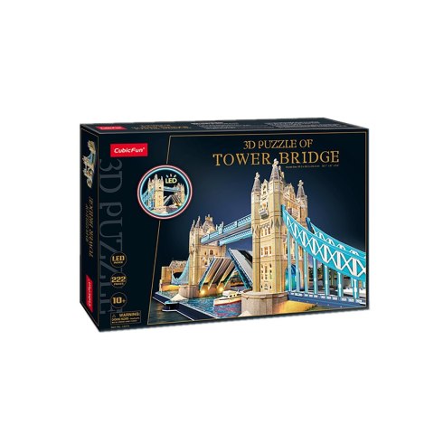 Puzzle 3D Tower Bridge LED L531h Cubic Fun Puzzle 3D Tower Bridge LED L531h Cubic Fun