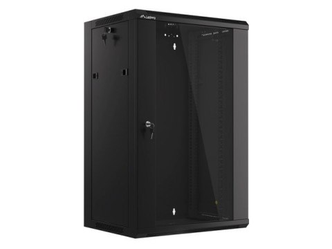 LANBERG SZAFA WISZĄCA 19" 18U 570X450 SZYBKI MONTAŻ (CZARNA, FLAT PACK) WFFA-5418-10B LANBERG SZAFA WISZĄCA 19" 18U 570X450 SZYBKI MONTAŻ (CZARNA, FLAT PACK) WFFA-5418-10B