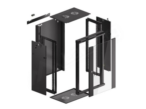 LANBERG SZAFA WISZĄCA 19" 18U 570X450 SZYBKI MONTAŻ (CZARNA, FLAT PACK) WFFA-5418-10B LANBERG SZAFA WISZĄCA 19" 18U 570X450 SZYBKI MONTAŻ (CZARNA, FLAT PACK) WFFA-5418-10B