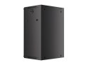 LANBERG SZAFA WISZĄCA 19" 18U 570X450 SZYBKI MONTAŻ (CZARNA, FLAT PACK) WFFA-5418-10B