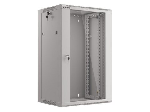 LANBERG SZAFA WISZĄCA 19" 18U 570X450 SZYBKI MONTAŻ (SZARA, FLAT PACK) WFFA-5418-10S LANBERG SZAFA WISZĄCA 19" 18U 570X450 SZYBKI MONTAŻ (SZARA, FLAT PACK) WFFA-5418-10S
