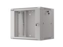 LANBERG SZAFA WISZĄCA 19" 9U 570X450 SZYBKI MONTAŻ (SZARA, FLAT PACK) WFFA-5409-10S