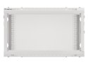 LANBERG SZAFA WISZĄCA RACK 19" 6U 600X600 DRZWI METALOWE SZARA (FLAT PACK) WF01-6606-00S