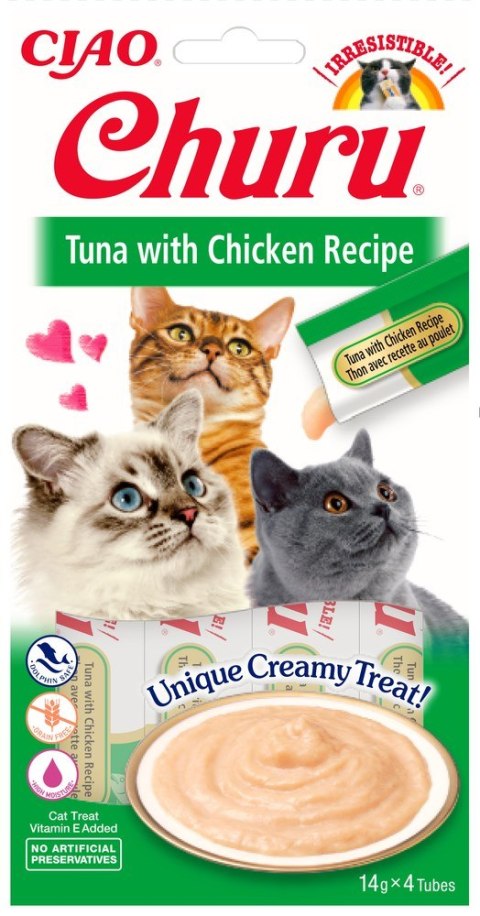 Przysmak INABA CHURU Snack Puree 2x14g (28g) Przysmak INABA CHURU Snack Puree 2x14g (28g)