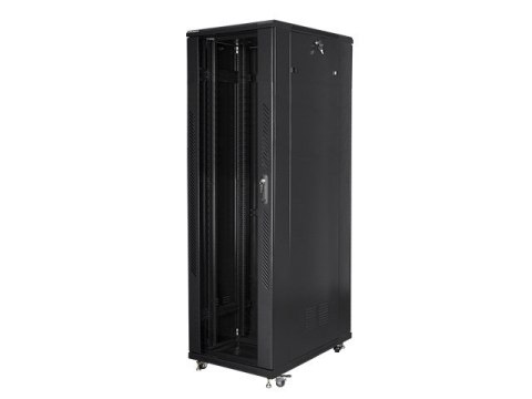 Szafa jednosekcyjna, zamykana na zamek Lanberg FF01-8042-12B (42U; 19''; 2050mm / 800mm / 1000 mm; stojąca; Pełne, Szklane; 800 Szafa jednosekcyjna, zamykana na zamek Lanberg FF01-8042-12B (42U; 19''; 2050mm / 800mm / 1000 mm; stojąca; Pełne, Szklane; 800