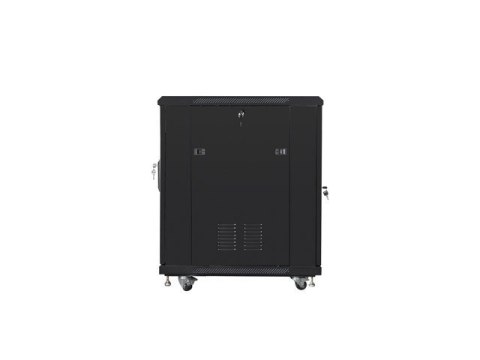Szafa rack Lanberg FF01-6815-12B (15U; 19''; 848mm / 600mm / 800 mm; stojąca; Szklane; 800 kg; kolor czarny) Szafa rack Lanberg FF01-6815-12B (15U; 19''; 848mm / 600mm / 800 mm; stojąca; Szklane; 800 kg; kolor czarny)
