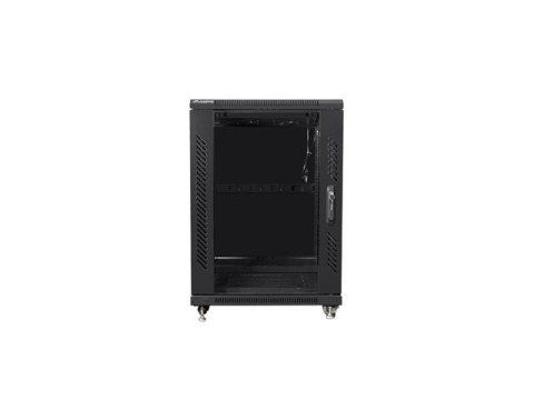 Szafa rack Lanberg FF01-6815-12B (15U; 19''; 848mm / 600mm / 800 mm; stojąca; Szklane; 800 kg; kolor czarny) Szafa rack Lanberg FF01-6815-12B (15U; 19''; 848mm / 600mm / 800 mm; stojąca; Szklane; 800 kg; kolor czarny)