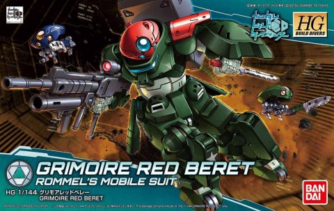 HGBD 1/144 GRIMOIRE RED BERET BL HGBD 1/144 GRIMOIRE RED BERET BL