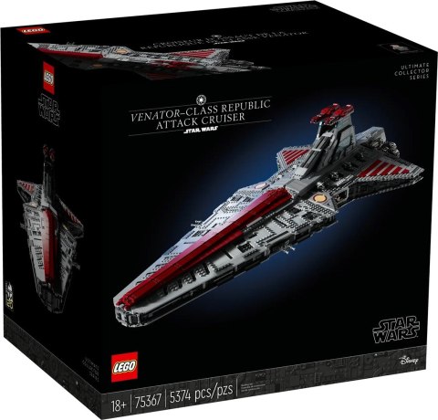 LEGO Star Wars 75367 Gwiezdny Niszczyciel typu Venator LEGO Star Wars 75367 Gwiezdny Niszczyciel typu Venator
