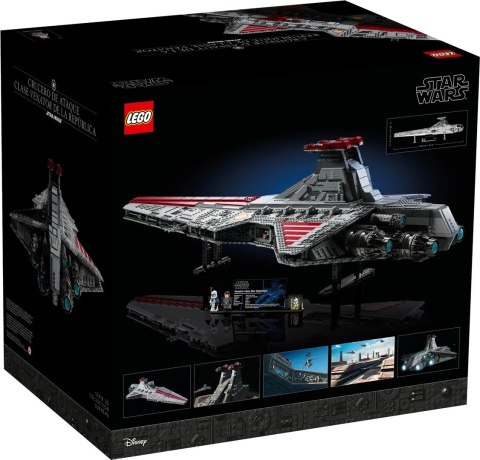 LEGO Star Wars 75367 Gwiezdny Niszczyciel typu Venator LEGO Star Wars 75367 Gwiezdny Niszczyciel typu Venator