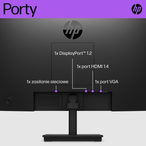 MONITOR HP LED, TN 21,5" V22i (6D8G8E9) MONITOR HP LED, TN 21,5" V22i (6D8G8E9)