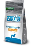 FARMINA Vet Life HIPO Fish & Potato DOG - sucha karma dla psa - 2kg
