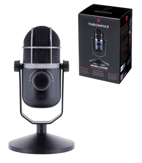 Mikrofon Thronmax Mdrill Dome Jet Black Mikrofon Thronmax Mdrill Dome Jet Black