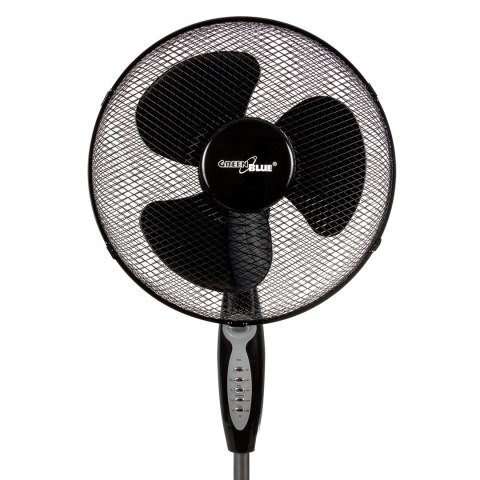 Wentylator podłogowy GreenBlue, 40W, 3 poziomy siły nawiewu, 1.25m wysokości 1,5m przewodu, z pilotem i timerem do 7,5h, GB580 Wentylator podłogowy GreenBlue, 40W, 3 poziomy siły nawiewu, 1.25m wysokości 1,5m przewodu, z pilotem i timerem do 7,5h, GB580