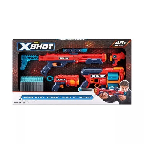ZURU X-SHOT Excel Hawk+Xcess+Fury4+...36585 47540 ZURU X-SHOT Excel Hawk+Xcess+Fury4+...36585 47540