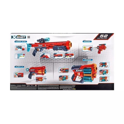 ZURU X-SHOT Excel Hawk+Xcess+Fury4+...36585 47540 ZURU X-SHOT Excel Hawk+Xcess+Fury4+...36585 47540