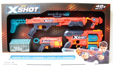 ZURU X-SHOT Excel Hawk+Xcess+Fury4+...36585 47540 ZURU X-SHOT Excel Hawk+Xcess+Fury4+...36585 47540