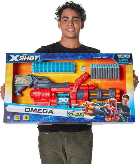 ZURU X-SHOT Excel Omega wyrzutnia98s 36430 40411 ZURU X-SHOT Excel Omega wyrzutnia98s 36430 40411