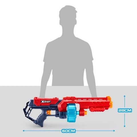 ZURU X-SHOT ExcelTurboFire wyrzutnia 36345 40213 ZURU X-SHOT ExcelTurboFire wyrzutnia 36345 40213