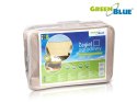 Żagiel ogrodowy zacieniacz UV poliester 3,6m kwadrat GreenBlue GB503 kremowy hydrofobowa powierzchnia