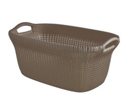 CURVER KOSZ DO MAGLA KNIT 40L /BRĄZOWOSZARY