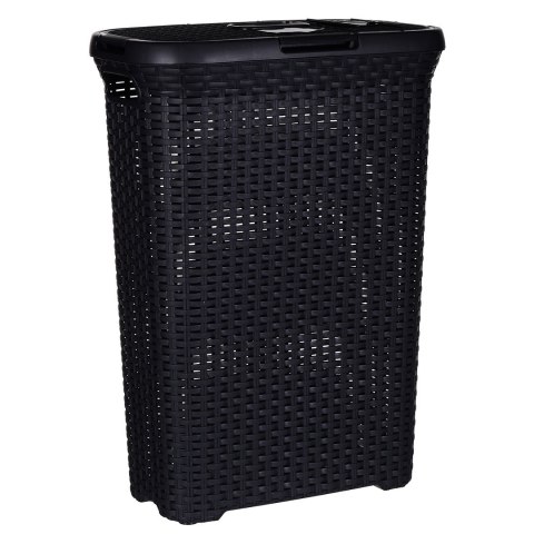 CURVER KOSZ NA BIELIZNĘ "NATURAL STYLE" 40L /CIEMNY SZARY CURVER KOSZ NA BIELIZNĘ "NATURAL STYLE" 40L /CIEMNY SZARY
