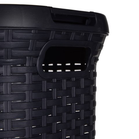 CURVER KOSZ NA BIELIZNĘ "NATURAL STYLE" 40L /CIEMNY SZARY CURVER KOSZ NA BIELIZNĘ "NATURAL STYLE" 40L /CIEMNY SZARY