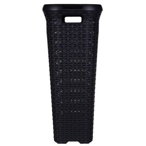 CURVER KOSZ NA BIELIZNĘ "NATURAL STYLE" 40L /CIEMNY SZARY CURVER KOSZ NA BIELIZNĘ "NATURAL STYLE" 40L /CIEMNY SZARY