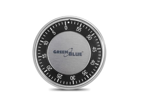 Mechaniczny timer, stoper, minutnik GreenBlue, magnetyczny, GB152 Mechaniczny timer, stoper, minutnik GreenBlue, magnetyczny, GB152