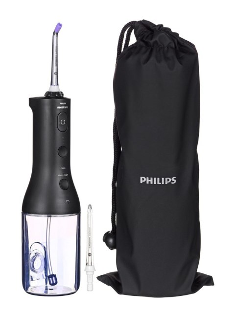 Philips | HX3826/33 Irygator Sonicare Power Flosser | Irygator doustny | Bezprzewodowy | 250 ml | Liczba głowic 1 | Czarny Philips | HX3826/33 Irygator Sonicare Power Flosser | Irygator doustny | Bezprzewodowy | 250 ml | Liczba głowic 1 | Czarny