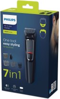 Philips | MG3720/15 | Uniwersalny trymer | Bezprzewodowy | Liczba stopni długości | Czarny