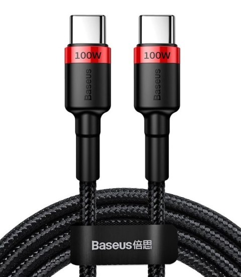 CABLE USB TO USB-C 2M/RED/BLACK CATKLF-AL91 BASEUS CABLE USB TO USB-C 2M/RED/BLACK CATKLF-AL91 BASEUS