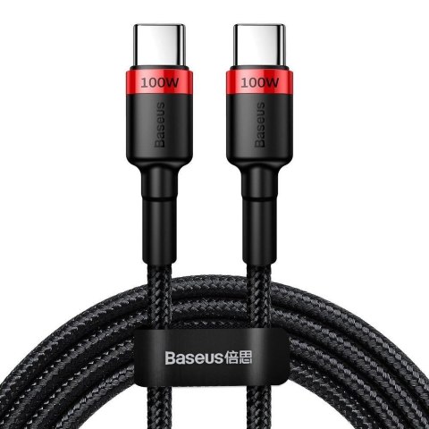 CABLE USB TO USB-C 2M/RED/BLACK CATKLF-AL91 BASEUS CABLE USB TO USB-C 2M/RED/BLACK CATKLF-AL91 BASEUS