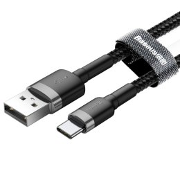 CABLE USB TO USB-C 3M/GRAY/BLACK CATKLF-UG1 BASEUS