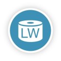 LW-LABELS 19X 51MM/WHITE 1X 500 PCS