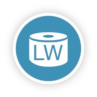 LW-LABELS 19X 51MM/WHITE 1X 500 PCS LW-LABELS 19X 51MM/WHITE 1X 500 PCS