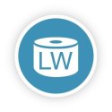 LW-LABELS 54X 70MM/WHITE 320 PCS