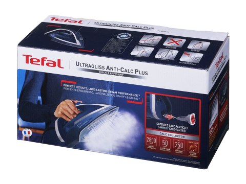 TEFAL | FV6830E0 | Żelazko parowe | Żelazko parowe | 2800 W | Pojemność zbiornika na wodę 270 ml | Ciągła para 50 g/min | Wydajn TEFAL | FV6830E0 | Żelazko parowe | Żelazko parowe | 2800 W | Pojemność zbiornika na wodę 270 ml | Ciągła para 50 g/min | Wydajn