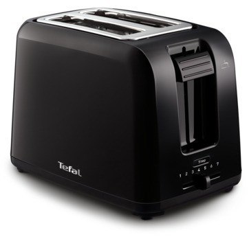 TEFAL | TT1A1830 | Toster | Moc 800 W | Ilość slotów: 2 | Materiał obudowy: tworzywo sztuczne | Czarny TEFAL | TT1A1830 | Toster | Moc 800 W | Ilość slotów: 2 | Materiał obudowy: tworzywo sztuczne | Czarny