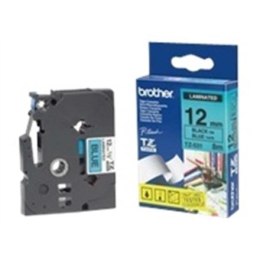 TZE-531 LAMINATED TAPE 12MM 8M/BLACK ON BLUE