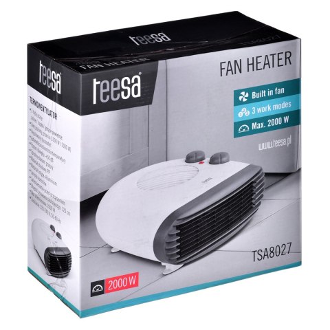 Termowentylator Teesa (1000 W, 2000 W) Termowentylator Teesa (1000 W, 2000 W)