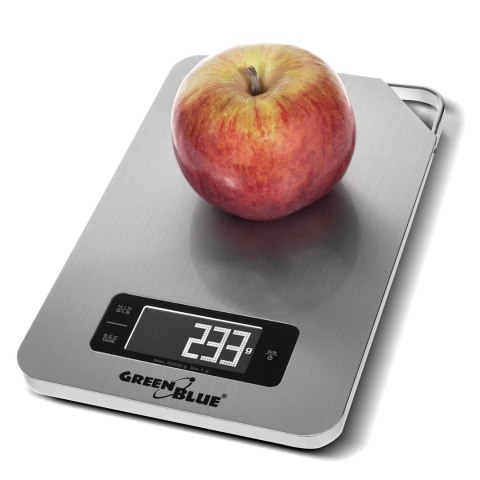 Waga kuchenna cyfrowa z timerem GreenBlue GB170 min 1g max 5000g Waga kuchenna cyfrowa z timerem GreenBlue GB170 min 1g max 5000g