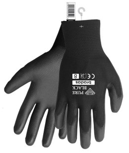 BRADAS RĘKAWICE ROBOCZE PURE BLACK ROZ. 11
