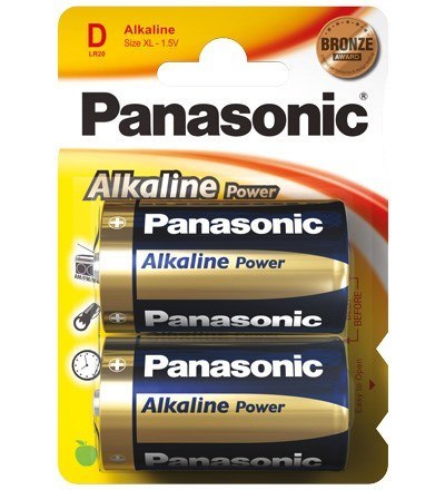 Bateria Panasonic LR20 Bronze op2szt cena za opakowanie Bateria Panasonic LR20 Bronze op2szt cena za opakowanie
