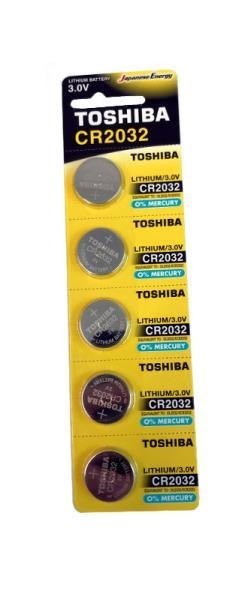 Bateria TOSHIBA CR2032 3V p5/blister cena za 1szt Bateria TOSHIBA CR2032 3V p5/blister cena za 1szt