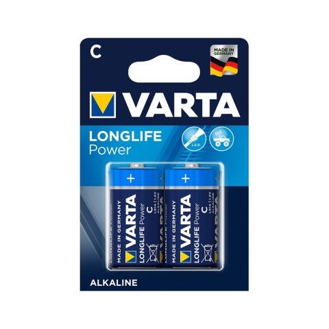 Bateria alkaliczna VARTA LR14 LONGLIFE 2szt./bl. Bateria alkaliczna VARTA LR14 LONGLIFE 2szt./bl.